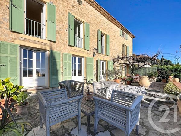 Maison à vendre  6 pièces - 162,79 m2 MOUGINS - 06
