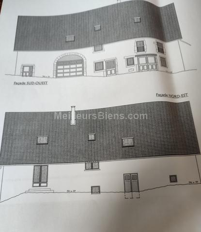 Ferme proche de la frontière suisse