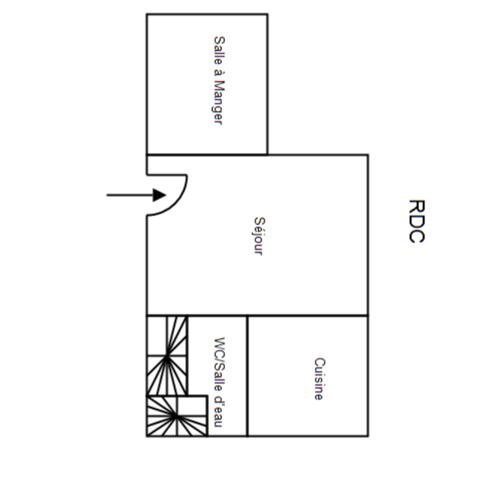 maison en triplex, 4 chambres, jardin exceptionnel