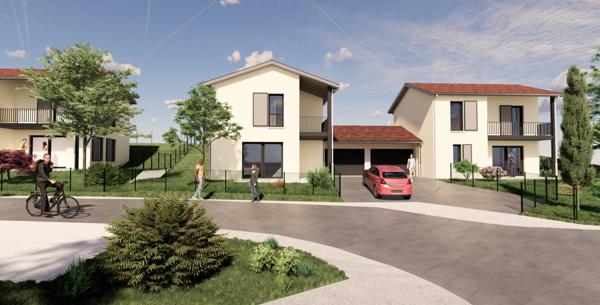 Maison neuve de 98.67m² lot 1b en BRS ( bail réel solidaire) à Saint Julien
