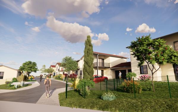Maison neuve de 98.67m² lot 1b en BRS ( bail réel solidaire) à Saint Julien