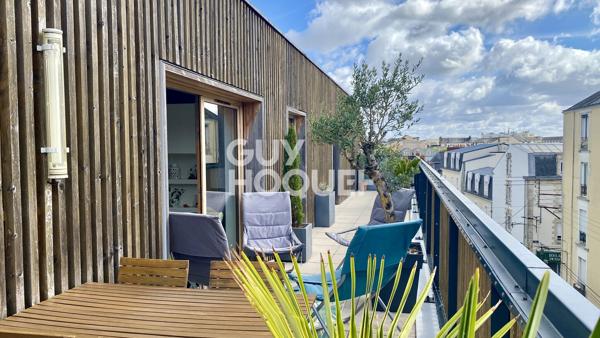 Bel appartement T4 au dernier étage avec grande terrasse