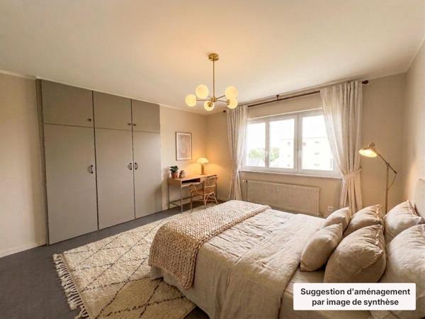 Appartement lumineux avec beaux volumes à Thionville