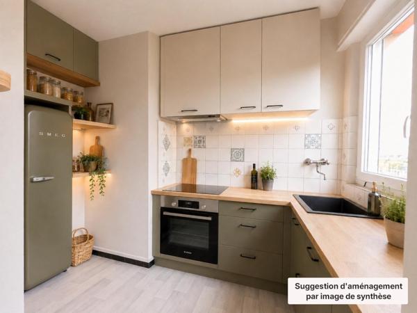 Appartement lumineux avec beaux volumes à Thionville