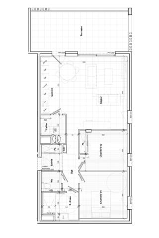 Appartement 3 pièces 74.6 m2