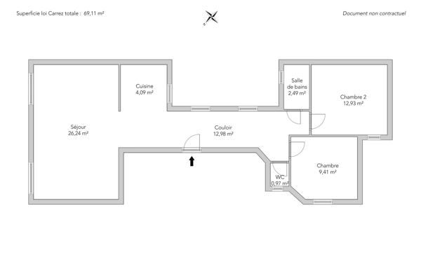 Appartement Paris 15 e - BIR HAKEIM / LA MOTTE PICQUET GRENELLE