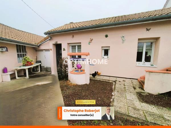 Maison atypique de 104 m2 rénovée (classifiée en C énergétiquement) en lisière de forêt