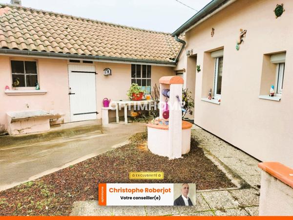 Maison atypique de 104 m2 rénovée (classifiée en C énergétiquement) en lisière de forêt