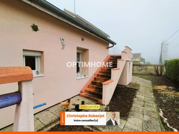 Maison atypique de 104 m2 rénovée (classifiée en C énergétiquement) en lisière de forêt