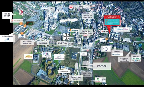 Bureaux à vendre à proximité de Lille - Locaux ERP 5, accessibles et fonctionnels