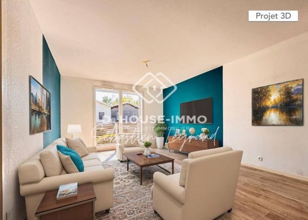 Appartement à vendre 3 pièces de 62 m²