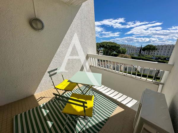 Appartement La Grande Motte 2 pièces traversant de 40.20 m2
