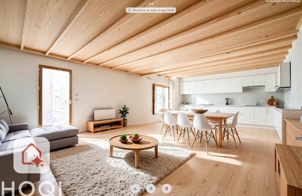 Trévoux (01600) Plateau Duplex avec Jardin à Aménager - Hyper Centre Village