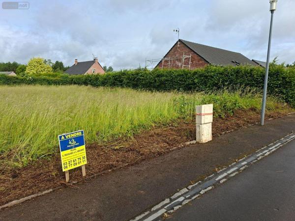 Terrain à Batir à vendre à Wallers en Fagne dans le Nord (59132), ref : 2180