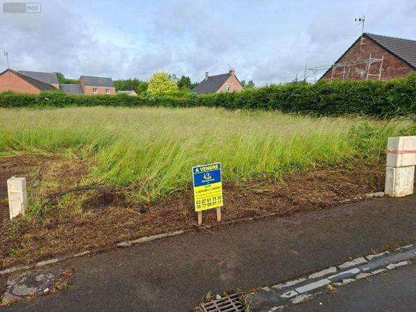 Terrain à Batir à vendre à Wallers en Fagne dans le Nord (59132), ref : 2180