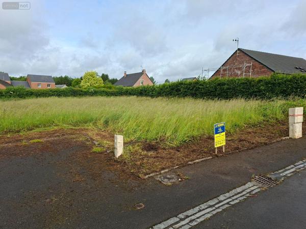 Terrain à Batir à vendre à Wallers en Fagne dans le Nord (59132), ref : 2180