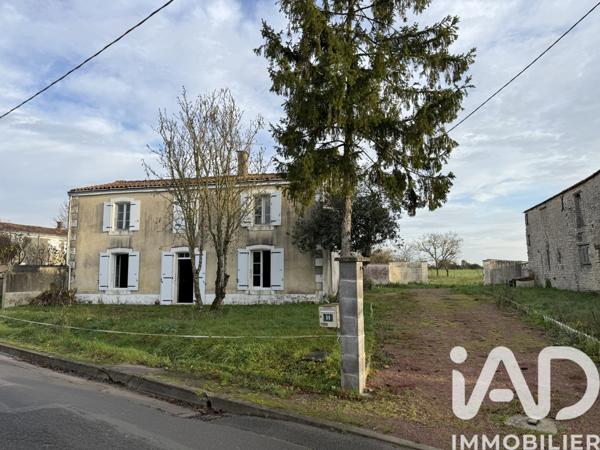Maison à vendre 4 pièces 90 m² Mauzé-sur-le-Mignon