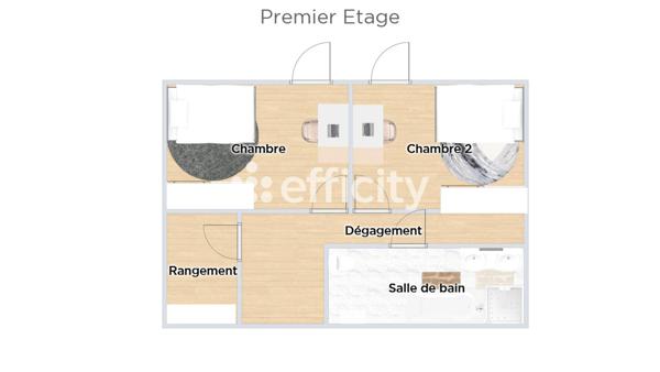 Maison 5 pièces - 104 m² Exclusivité efficity