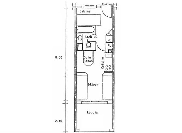 Vente Appartement 2 pièces 23 m2 à Grimaud