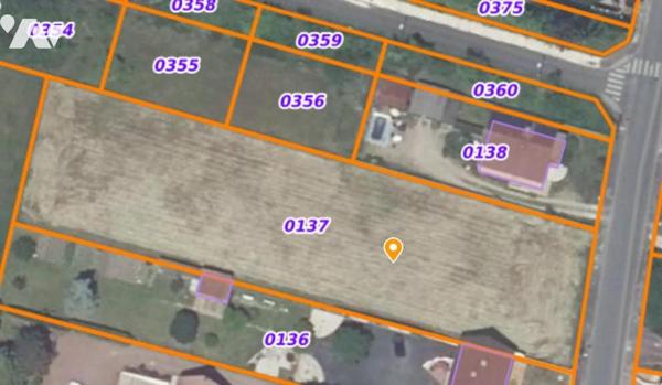 45700 VILLEMANDEUR - TERRAIN A BATIR DE 2256m²