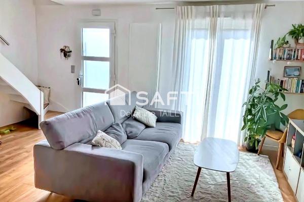 Maison rénovée moderne et lumineuse - 116 m2