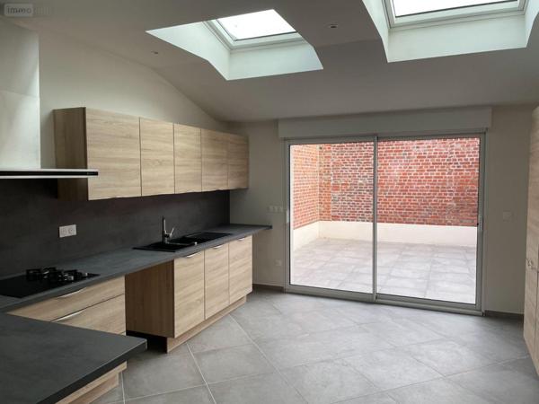 Maison à louer à Steenvoorde dans le Nord (59114), ref : 12980/1184