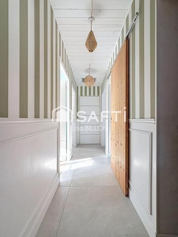 Maison rénovée avec piscine, au calme, quartier Meyrand à Gujan-Mestras.