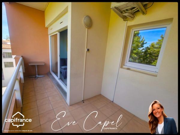 Appartement à vendre 3 pièces LE CAP D'AGDE (34), DUPLEX T3 Climatisé dans résidence avec Piscine & Ascenseur