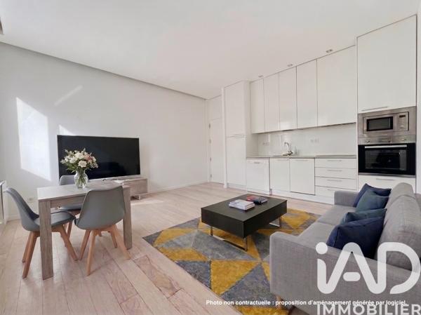 Appartement à vendre 2 pièces 49,3 m² Issy-les-Moulineaux