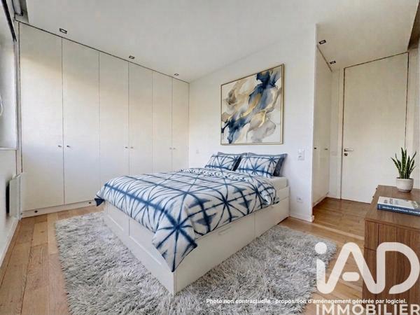 Appartement à vendre 2 pièces 49,3 m² Issy-les-Moulineaux