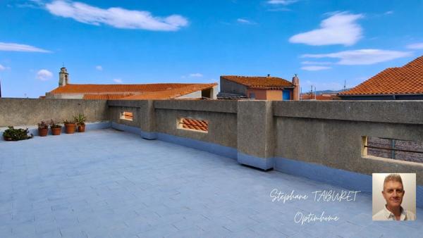 ILLE SUR TÊT (66)🏡 IMMEUBLE DE RAPPORT – 5 LOGEMENTS – TERRASSE – GARAGE et VUE PYRÉNÉES