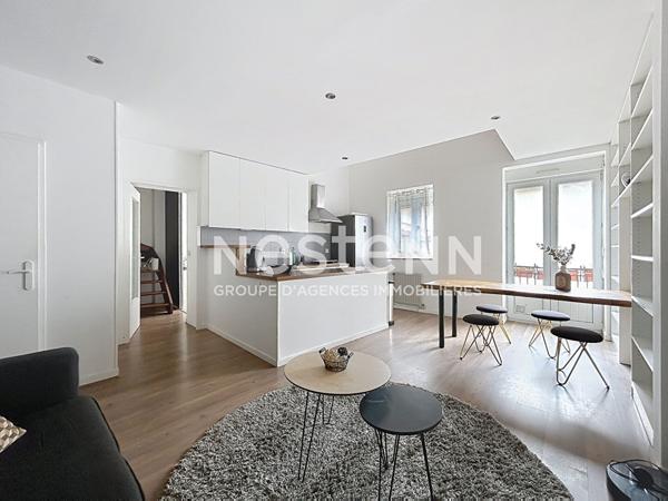 Appartement duplex Sathonay-camp 52 m² une chambre + bureau