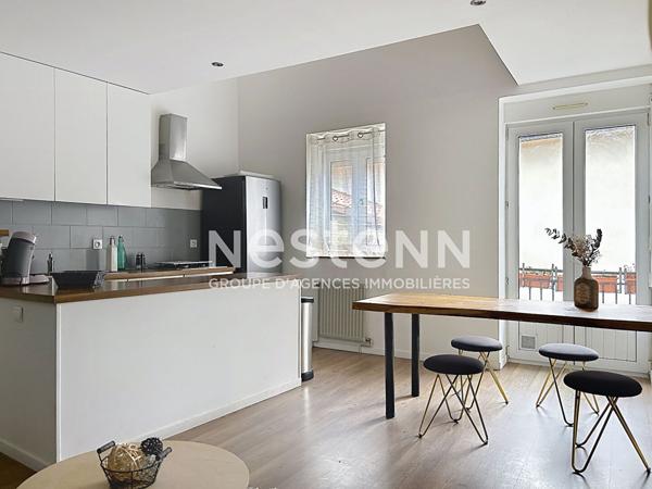 Appartement duplex Sathonay-camp 52 m² une chambre + bureau