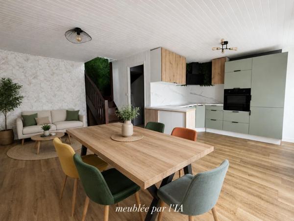Maison en pierres rénovée