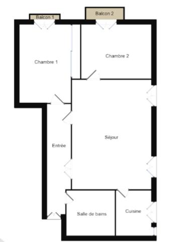 Appartement 3 pièces 75.05 m2