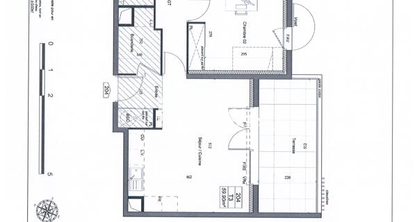 Location Appartement 3 pièces 59.9 m² - Monteux 84170