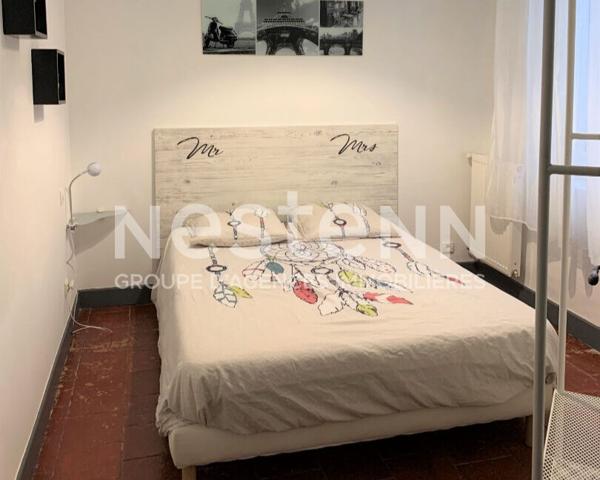 Carcassonne Bastide appartement T3 avec terrasse commune et cave vélo dans immeuble avec ascenseur