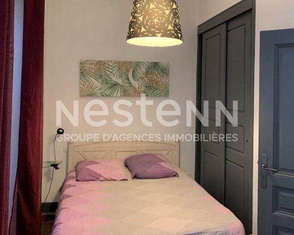 Carcassonne Bastide appartement T3 avec terrasse commune et cave vélo dans immeuble avec ascenseur