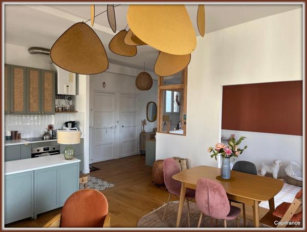 COUP DE COEUR DU MOIS ! APPARTEMENT LUMINEUX de 92m² hab, 2 mn à pieds de la gare !