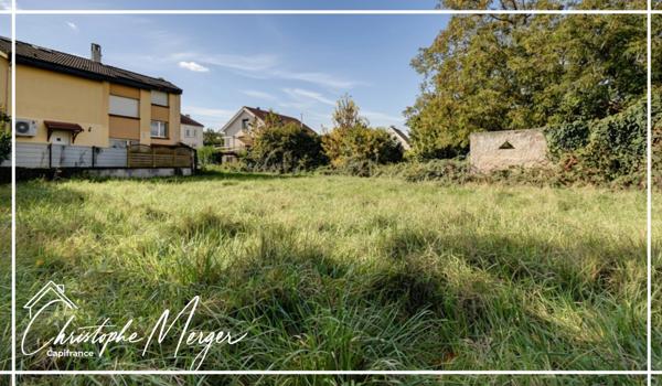Terrain constructible à vendre 3 031 m² à Dieuze (57), non viabilisé, proche centre ville