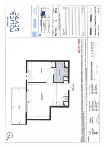 Appartement T2 à louer Nantes - 42 m² (réf : 557301)