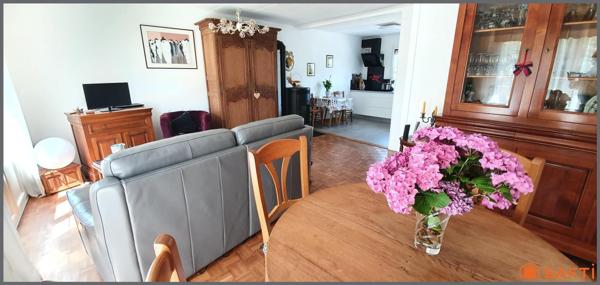 MAISON 3 CHAMBRES sur SOUS SOL TOTAL, JARDIN 650 m2