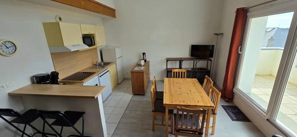 Duplex 3 chambres terrasse et balcon