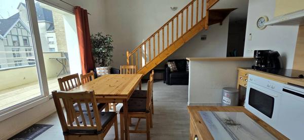 Duplex 3 chambres terrasse et balcon