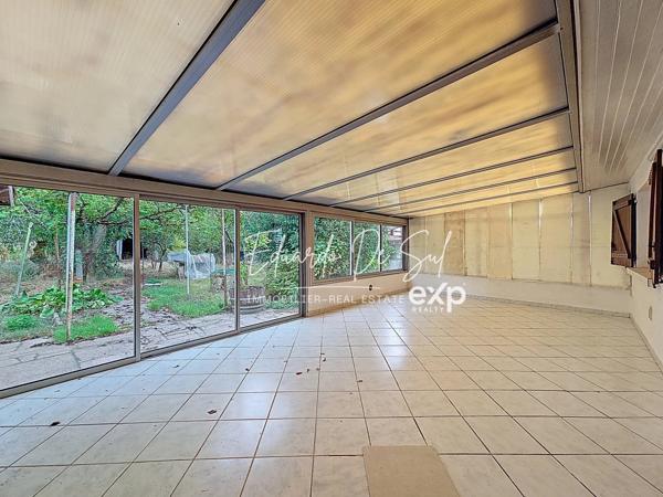 Maison R+1 à rafraîchir de 90m², 1 chambre (possibilité d'une 2ème chambre), classée E au DPE