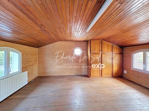 Maison R+1 à rafraîchir de 90m², 1 chambre (possibilité d'une 2ème chambre), classée E au DPE