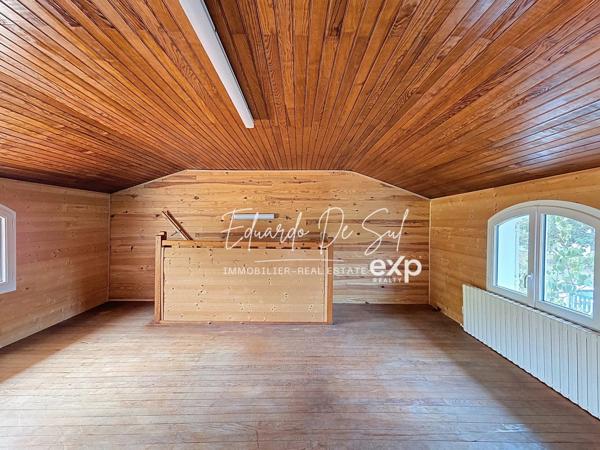 Maison R+1 à rafraîchir de 90m², 1 chambre (possibilité d'une 2ème chambre), classée E au DPE