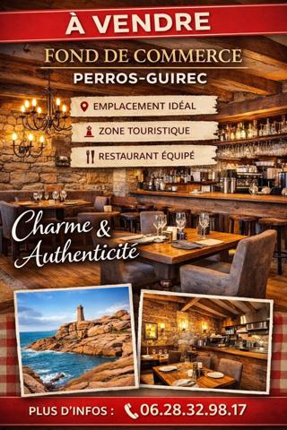 Fonds De Commerce à PERROS-GUIREC, 22700 -