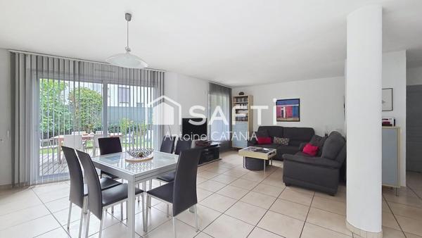 Sassenage – Maison familiale 4 chambres avec garage et jardin