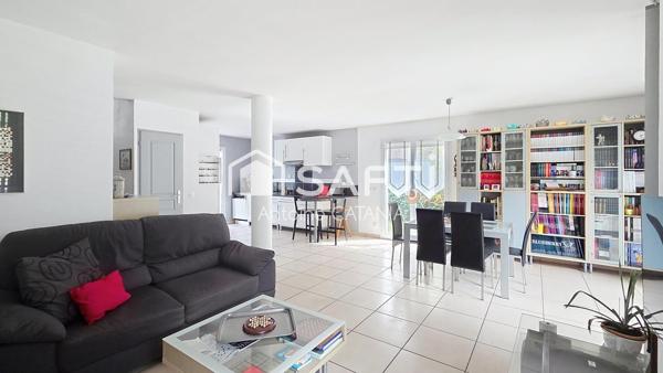 Sassenage – Maison familiale 4 chambres avec garage et jardin